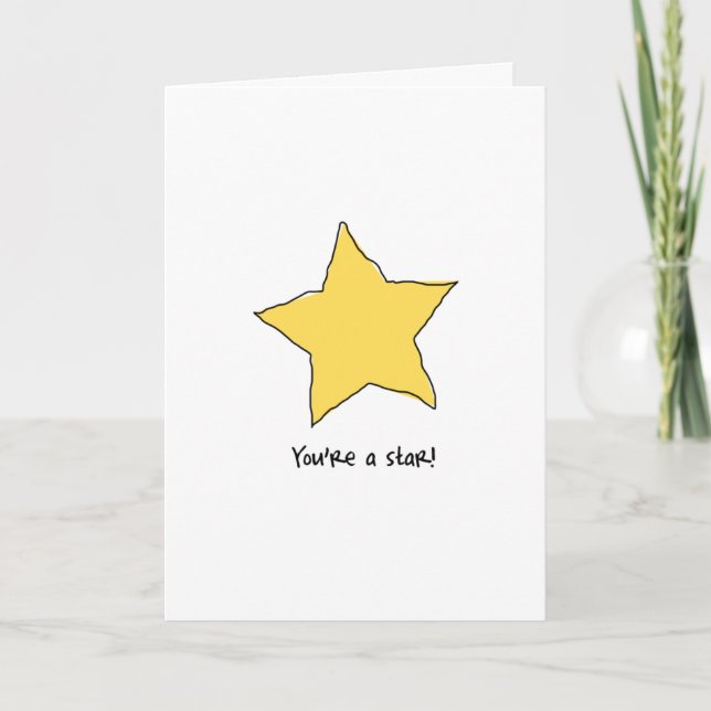 You're a Star Card (Front)