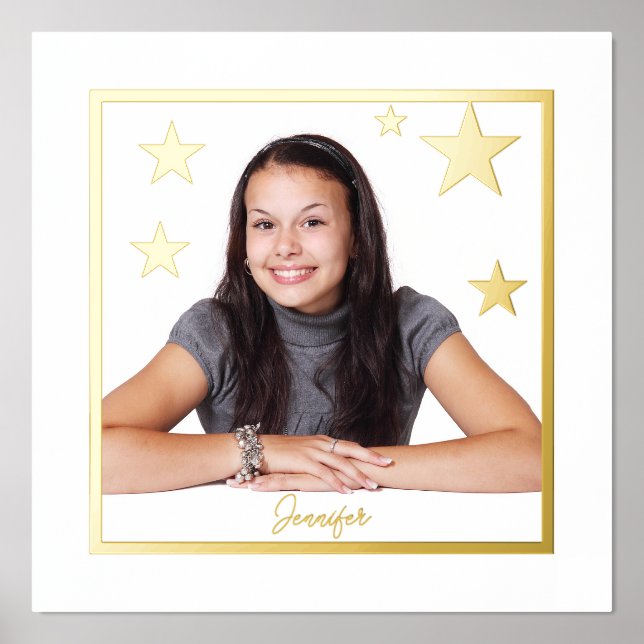 You're a Star Foil Accent Print Poster (Front)