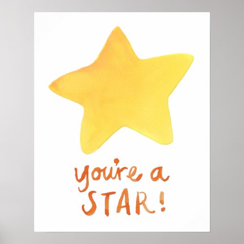 Youre a Star Poster
