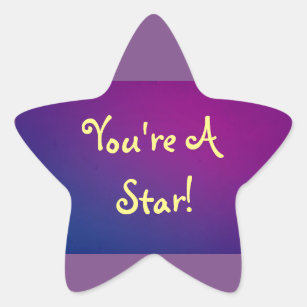 You're A Star! Star Sticker