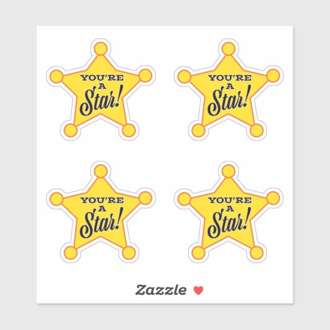 You're A Star Sticker (Sheet)