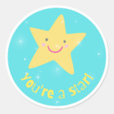 You are a Star Sticker for Sale by PinkRhino24