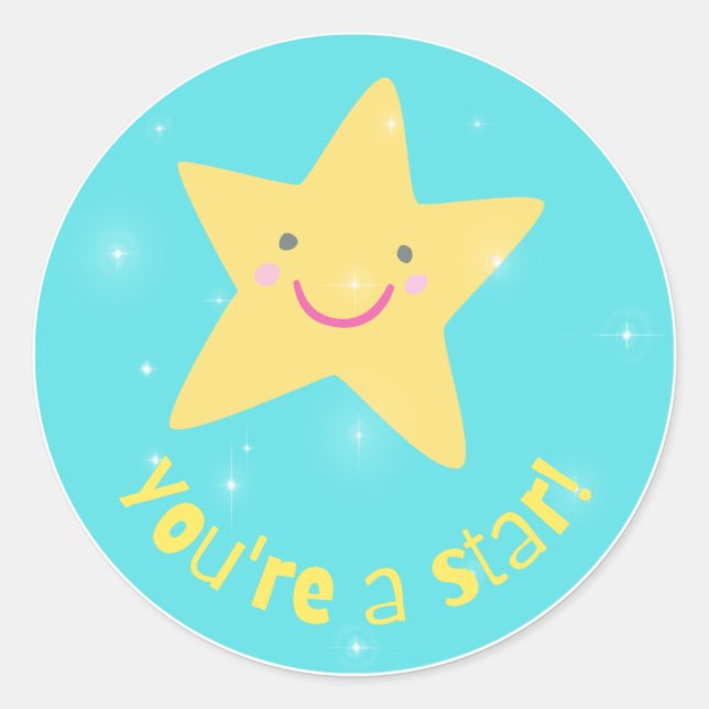 You're a star sticker (Front)