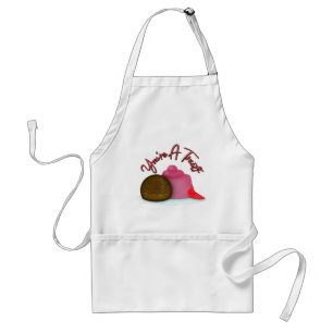 You're A Treat Filled Strawberry Valentine's Day Adult Apron