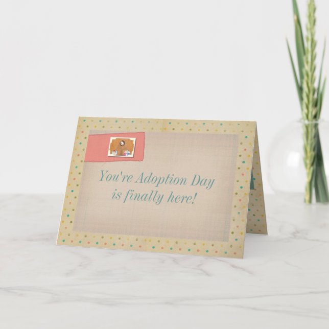 You're Adoption Day Card (Front)