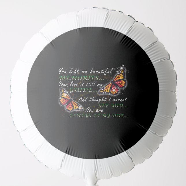 You're Always At My Side Gift For Husband and Wife Balloon (Front)