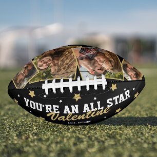 You're an All Star Valentines Photo Football