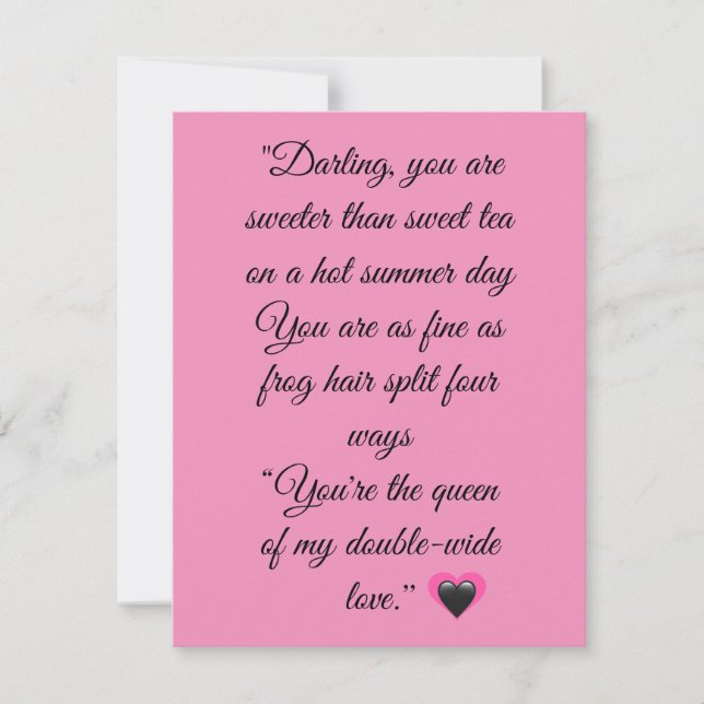 You're are everything holiday card (Front)