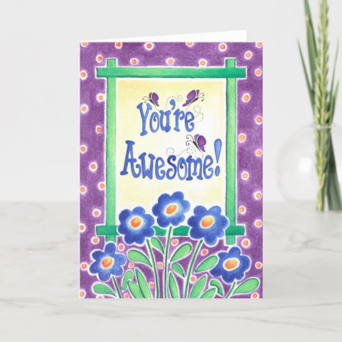 Youre Awesome Card