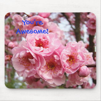 You're Awesome! mouse pad Office gifts Blossoms