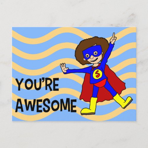 Youre Awesome Postcard