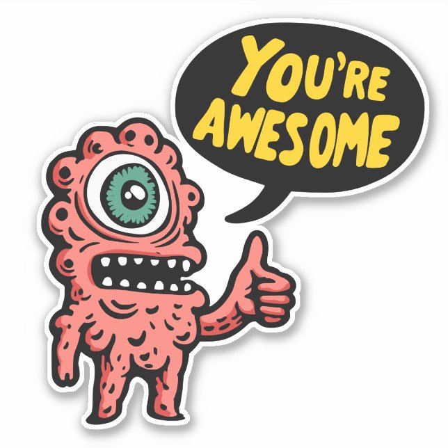 You're Awesome Sticker (Front)
