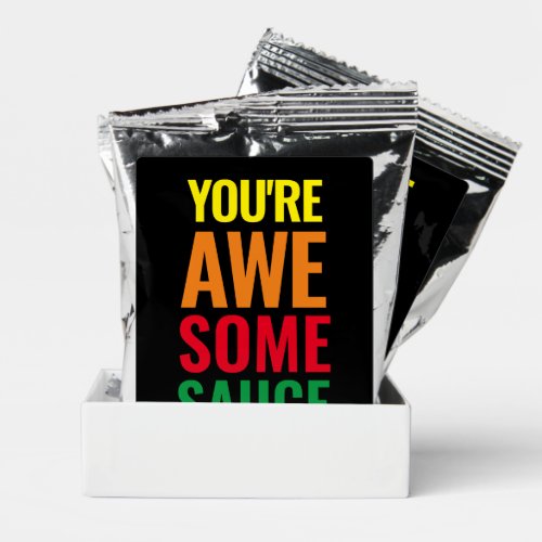 Youre Awesomesauce World Compliment Day Coffee Drink Mix