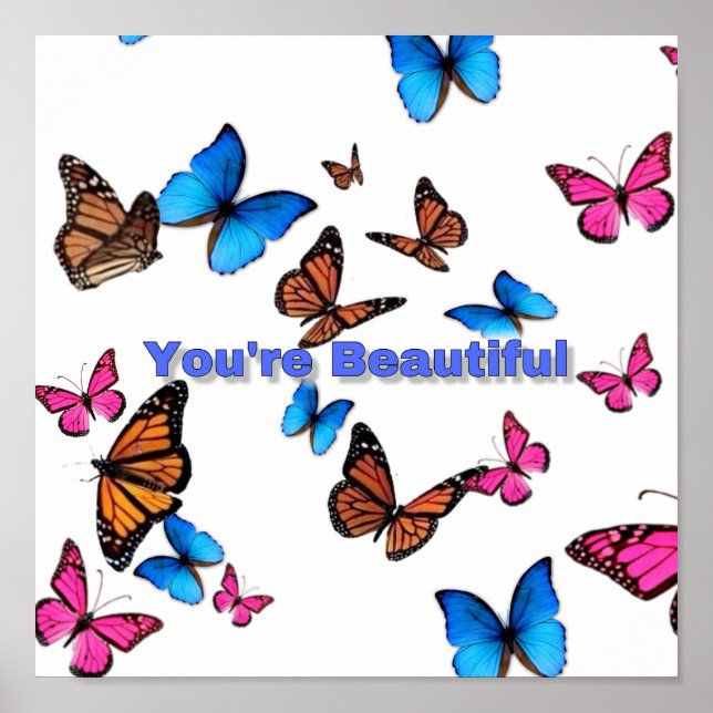 You're Beautiful poster (Front)