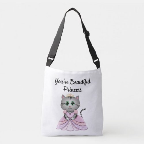 You're Beautiful Princess Crossbody Bag