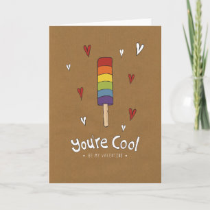 You're Cool Valentines Card