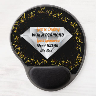 You're Dealing With A Diamond (Black) Gel Mouse Pad