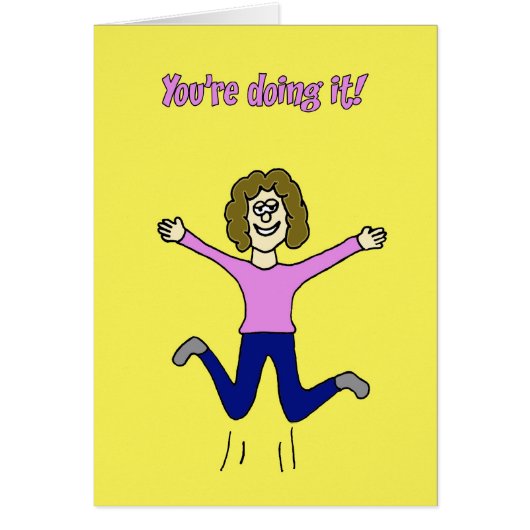 You're doing it! cards (Front)