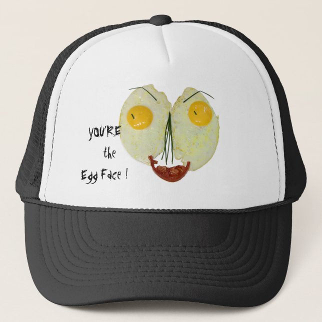 YOURE EGG FACE TRUCKER HAT (Front)