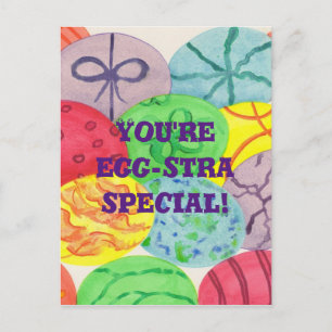 You're egg-stra special Easter Eggs Postcards