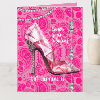 You're Fabulous Pink Breast Cancer Support Card