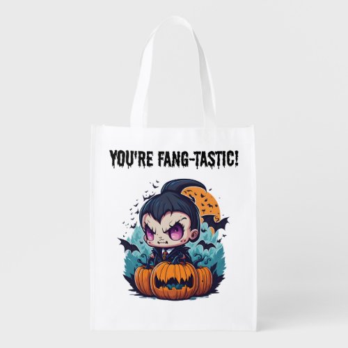 Youre fang_tastic grocery bag