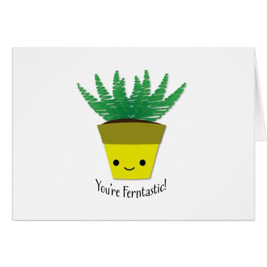 You're Ferntastic Fern Cards (Front Horizontal)