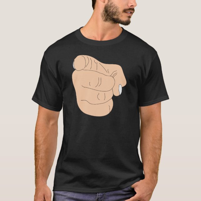 You're Fired Finger T-Shirt (Front)