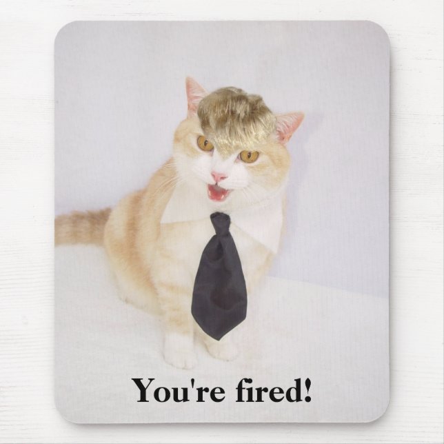 You're Fired! Mouse Pad (Front)