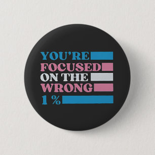 You're Focused on the Wrong 1 Percent LGBT Trans Button