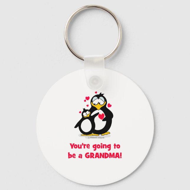 You're going to be a grandma keychain (Front)