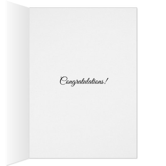 You're going to be a Grandpa Announcement card (Inside (Right))