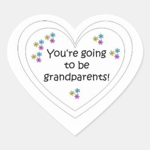 You're going to be a grandparents, sticker
