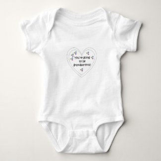You're going to be grandparents, pregnancy, baby bodysuit