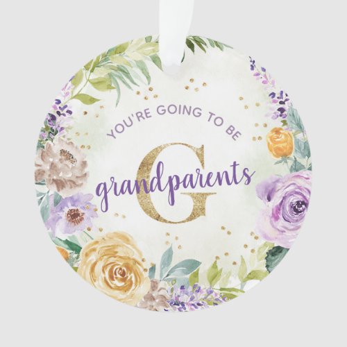 Youre Going To Be Grandparents Pregnancy Reveal Ornament