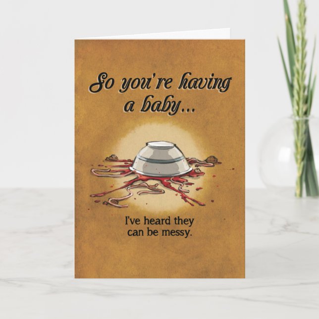You're Having A Baby Card (Front)