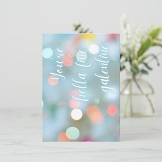 You're Hella Fine, Galentine! Card