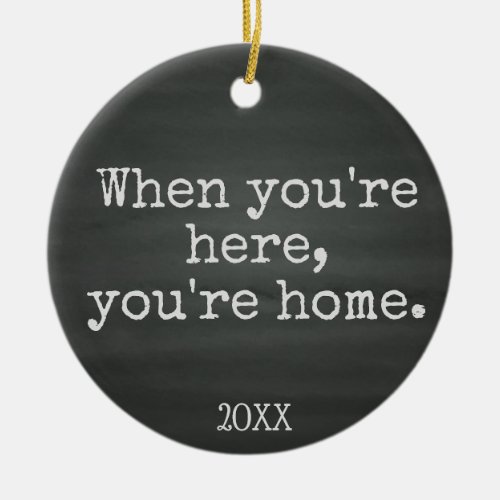 Youre Home _ Foster Care Adoption Gifts Ceramic Ornament