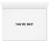 You're Hot Card (Inside Horizontal (Bottom))