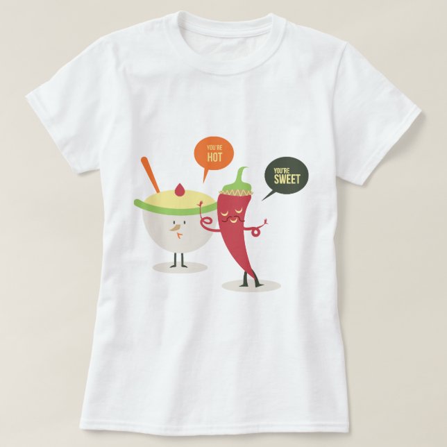 You're Hot N Sweet Chilli Cake T-Shirt (Design Front)