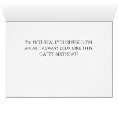 You're How Old? Catty Birthday Card (Inside Horizontal (Bottom))