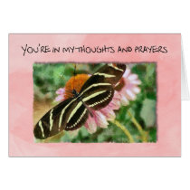 You're in my thoughts during cancer treatments