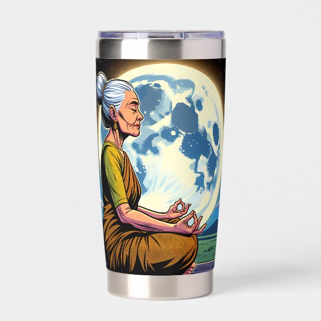 You're Inner Strength with Carry You Through Insulated Tumbler (Front)