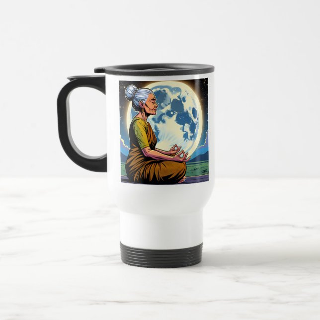 You're Inner Strength with Carry You Through Travel Mug (Left)