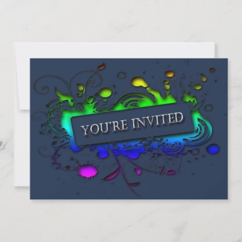 You're Invited Abstract Invitation