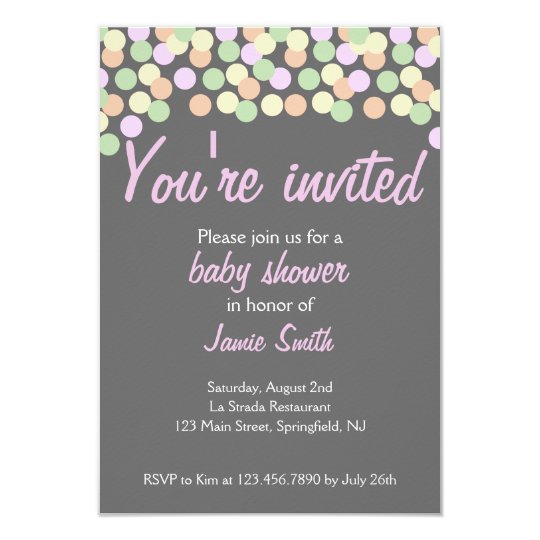 You're Invited Baby Shower Invitation