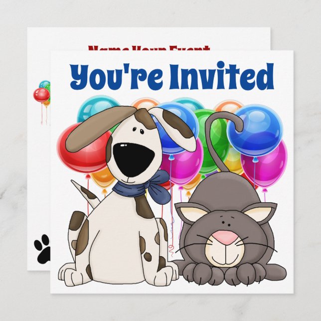 You're Invited ! by SRF Invitation (Front/Back)