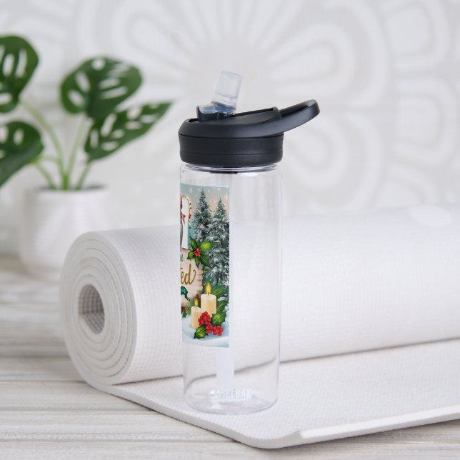 You're Invited Christmas Gourde Water Bottle (Yoga)