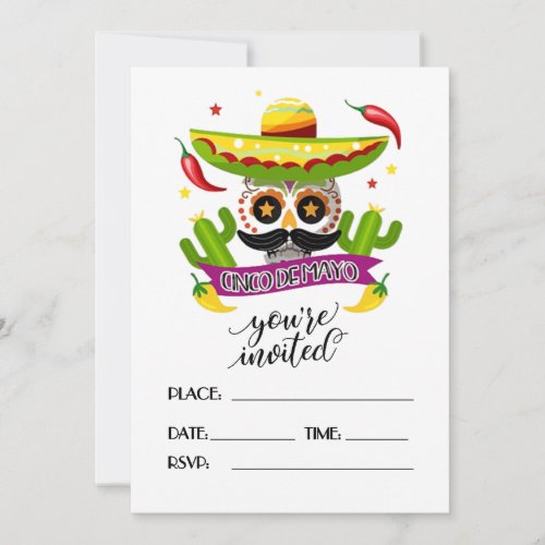 Youre Invited Cinco de Mayo Party Invitation