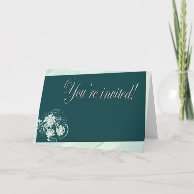 You're invited - create your own invitation (Front)